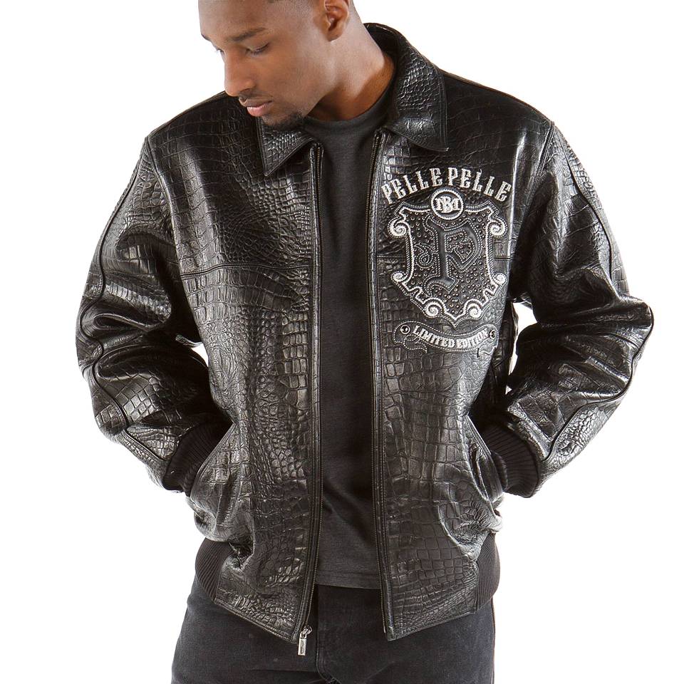 Men Pelle Pelle Limited Edition MB 1978 Black Jacket