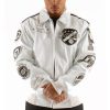 Men Pelle Pelle MB 1978 Domination White Jacket