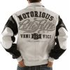 Men Pelle Pelle MB 78 Notorious White Jacket