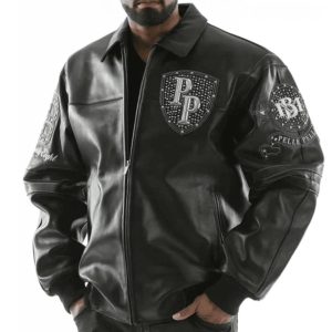 Men Pelle Pelle MB Black Legendary Jacket