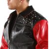 Men Pelle Pelle MB Born Free Black Genuine Leather Jacket