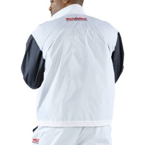 Men Pelle Pelle MB Mirror Jogger White Parachute Tracksuit