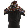 Men Pelle Pelle MB Repeat Black Wool Hoodie