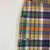 Men Pelle Pelle MB Reversible Plaid Cotton Shorts