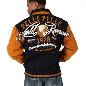 Men Pelle Pelle MB World Renown Original 1978 Black Jacket