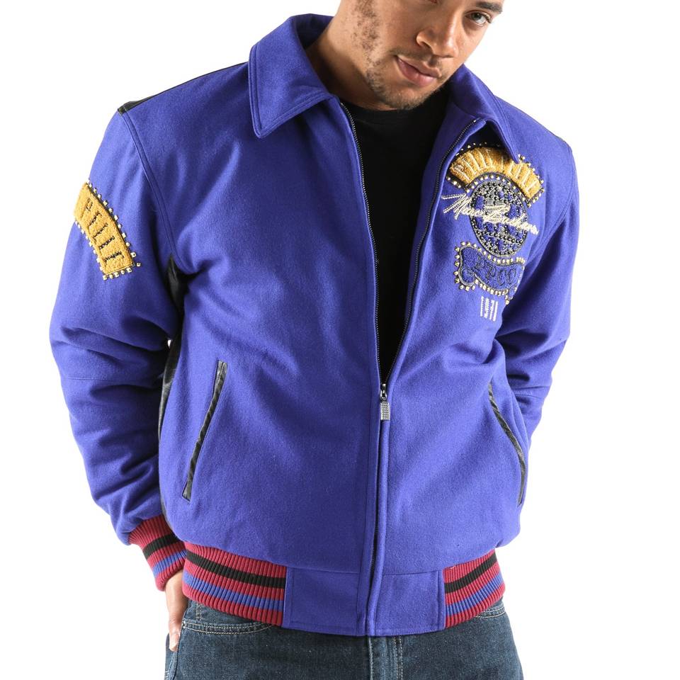 Men's Pelle Pelle MB World Tour Red Wool Jacket