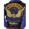 Men Pelle Pelle MB World Tour Purple Wool Jacket