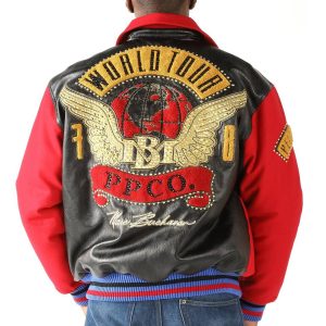 Men's Pelle Pelle MB World Tour Red Jacket