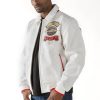 Men Pelle Pelle MB World Tour White Jacket