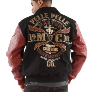 Men Pelle Pelle MC Marc Buchanan 1978 Black Wool Jacket