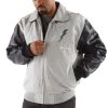 Men Pelle Pelle MC Marc Buchanan 1978 Grey Jacket
