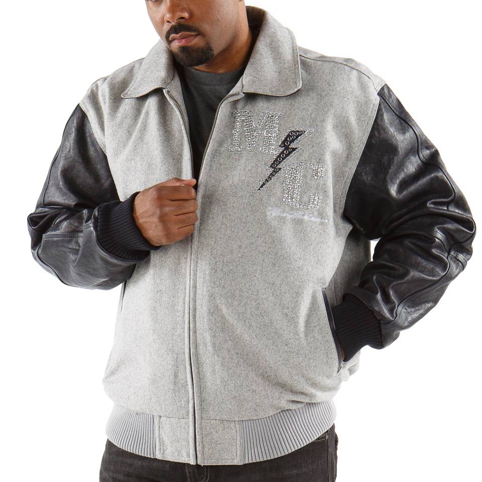 Men Pelle Pelle MC Marc Buchanan 1978 Grey Jacket