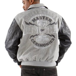 Men Pelle Pelle MC Marc Buchanan 1978 Grey Wool Jacket