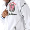 Men Pelle Pelle Marc Buchanan Velour Throwback White Tracksuit
