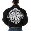 Men Pelle Pelle Men Black Marc Buchanan World Famous Wool Jacket