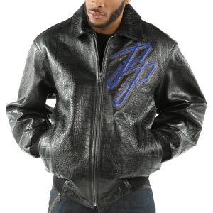 Men Pelle Pelle Movers & Shakers Black Jacket
