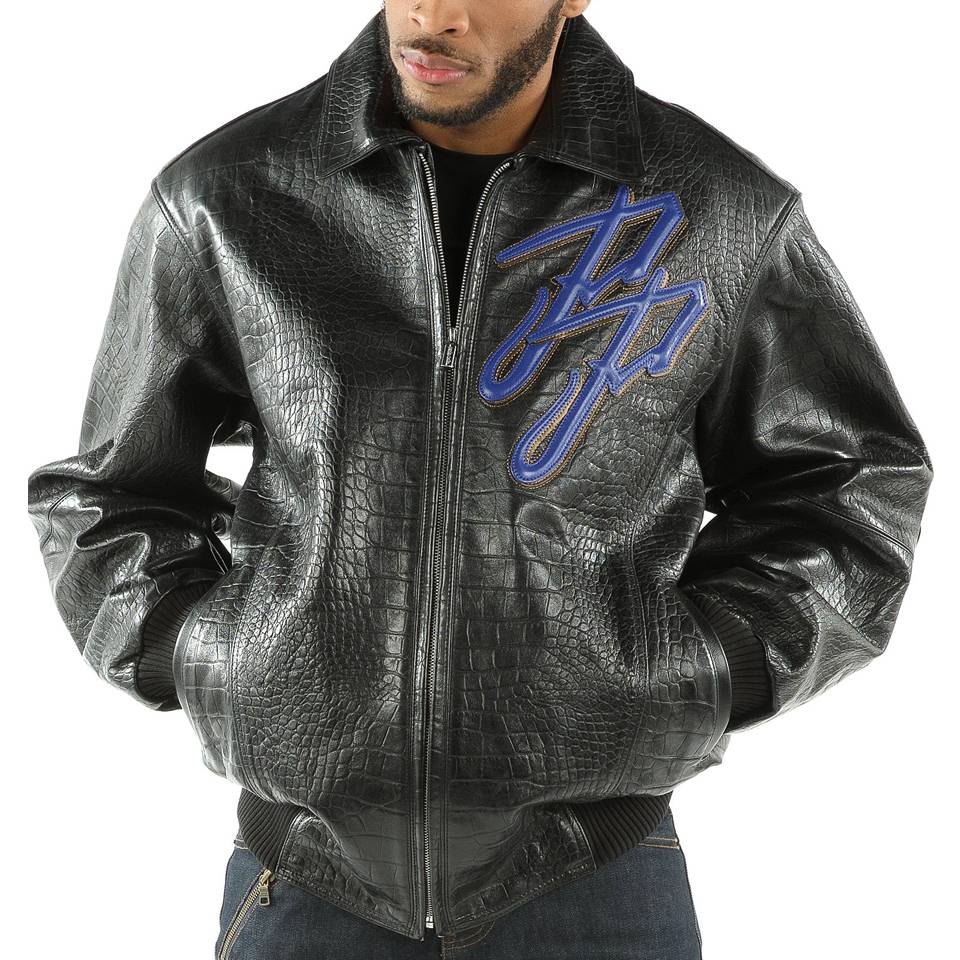 Men Pelle Pelle Movers & Shakers Black Jacket