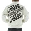 Men Pelle Pelle Movers & Shakers White Leather Jacket
