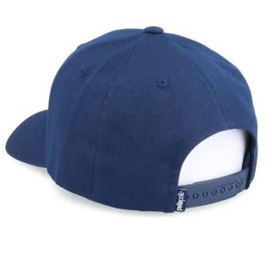 Men Pelle Pelle Navy Blue Cap