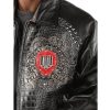Men Pelle Pelle No Retreat 1978 Black Genuine Leather Jacket