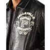 Men Pelle Pelle Original 40th Anniversary Unrivaled 1978 Black Leather Jacket