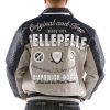 Men Pelle Pelle Original and True International MB Grey Jacket