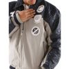 Men Pelle Pelle Original and True International MB Grey Wool Jacket