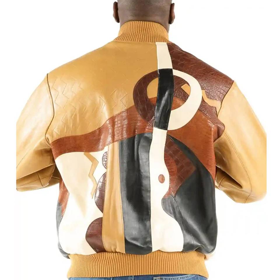 Men Pelle Pelle Picasso Yellow Jacket