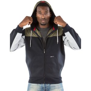 Men Pelle Pelle Players Inc Navy Blue Hoodie