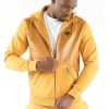 Men Pelle Pelle Premium Cayman Yellow Pattern Wool Hoodie