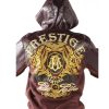 Men Pelle Pelle Prestige 1978 Maroon Wool Hoodie
