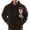 Men Pelle Pelle Rebel Soul Nation Black Wool Jacket