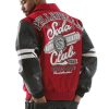 Men Pelle Pelle Red Soda Club MB Wool Jacket
