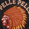 Men Pelle Pelle Renegades Keef Chief Black Full Grain Leather Jacket