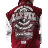 Men Pelle Pelle Road Rally London to Cape Town Maroon Wool Jacket
