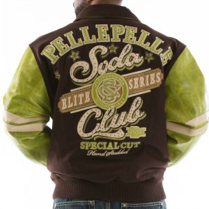Men Pelle Pelle Soda Club MB Dark Brown Wool Jacket