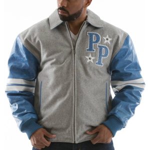 Men Pelle Pelle Soda Club MB Grey Jacket