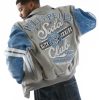 Men Pelle Pelle Soda Club MB Grey Wool Jacket