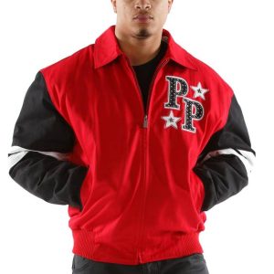 Men Pelle Pelle Soda Club MB Red Jacket