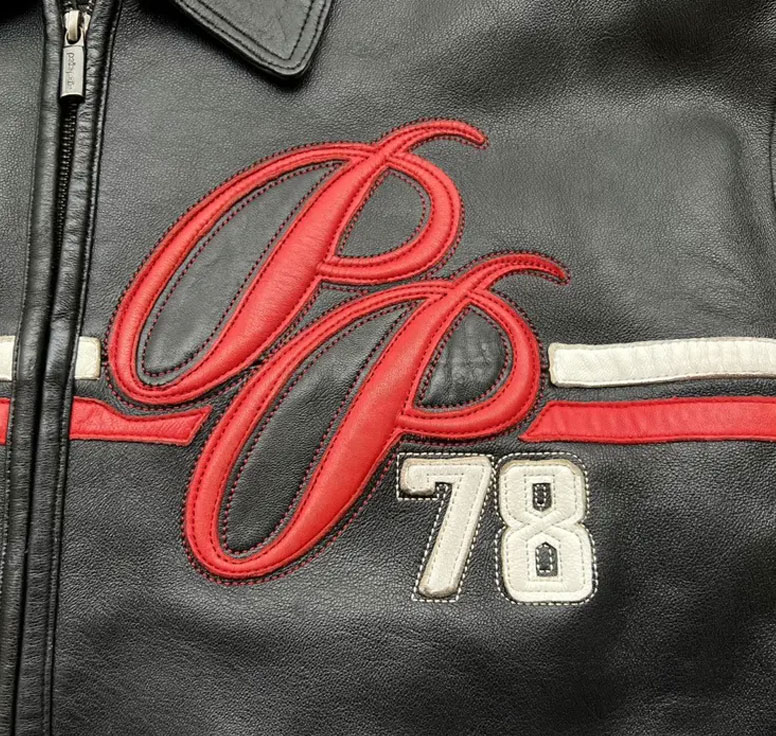 Men Pelle Pelle Soda Club Marc Buchanan Real Leather Jacket