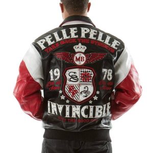 Men Pelle Pelle Take Back the Streets MB 1978 Invincible Black Jacket