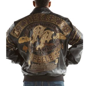 Men Pelle Pelle Thrill Seeker MB 1978 Black Leather Jacket
