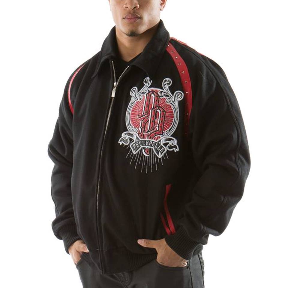 Men Pelle Pelle Top Brass 1978 Black Jacket