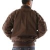Men Pelle Pelle Victory Glory Brown Varsity Wool Jacket