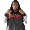 Men Pelle Pelle Vintage Colorblock Black Wool Hoodie