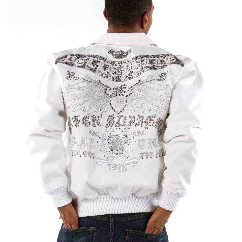 Men Pelle Pelle White Reign Supreme MB 1978 Jacket