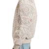 Men Pelle Pelle Who Decides War USA Cream Genuine Leather Jacket