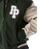 Men Pelle Pelle World Famous Road Rally London to Cape Town Green Jacket