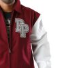 Men Pelle Pelle World Famous Road Rally London to Cape Town Maroon Wool Jacket