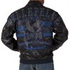 Men Pelle Pelle Worlds Best 1978 Black Leather Jacket